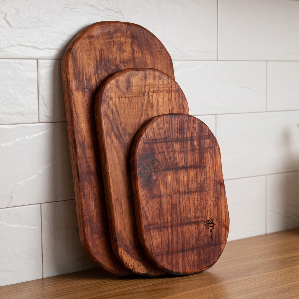 Teak Cutting Board (Set of 3) | BK Classic