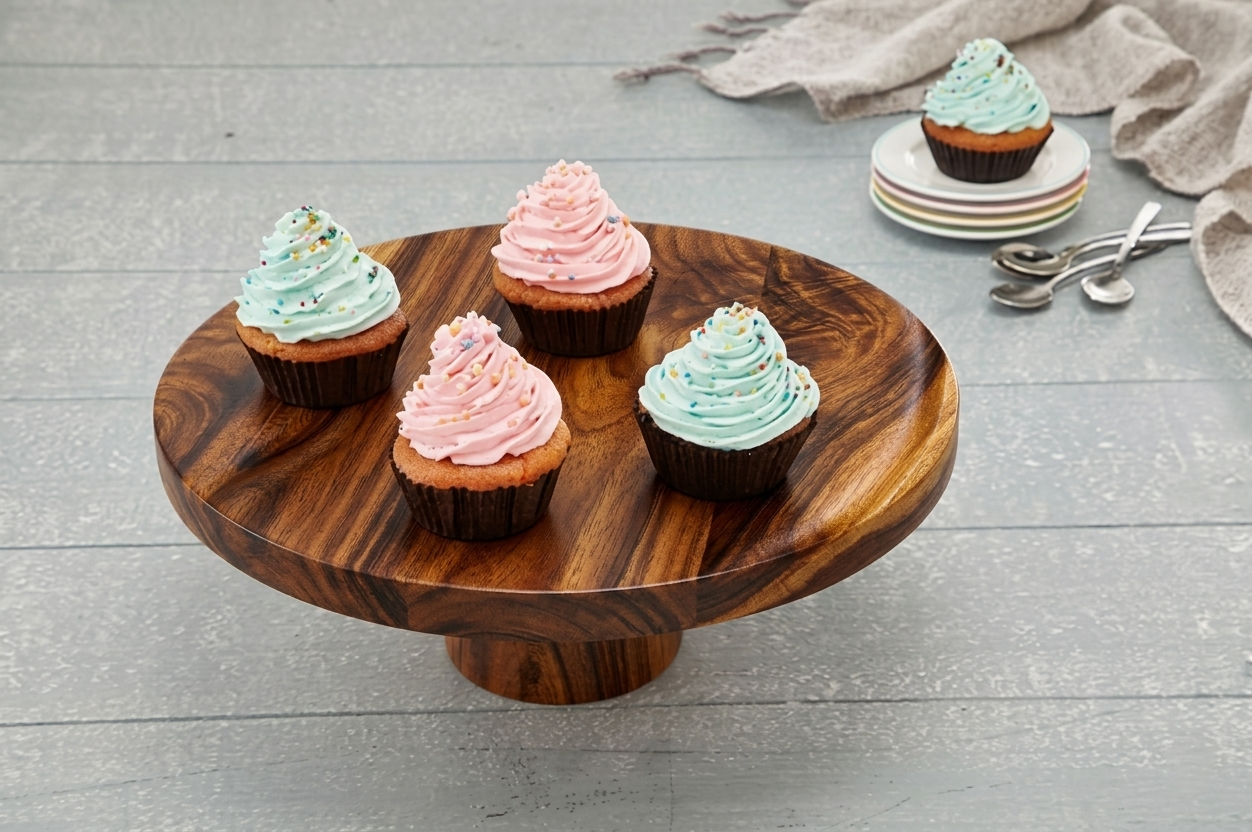 Low-profile cake stand (cylinder base) | Celia