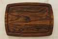 Bowed Rectangular Teak Cutting Board with Juice Groove | Countertop Classic