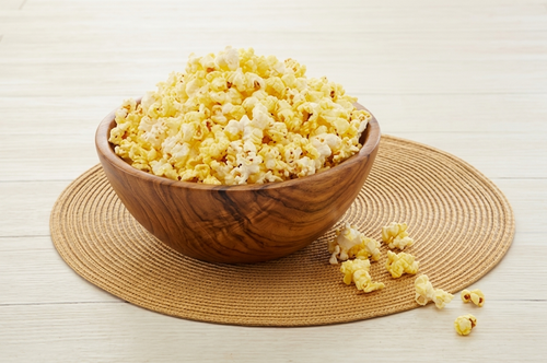 Deep Round Staved Teak Bowl | Grain & Crisp