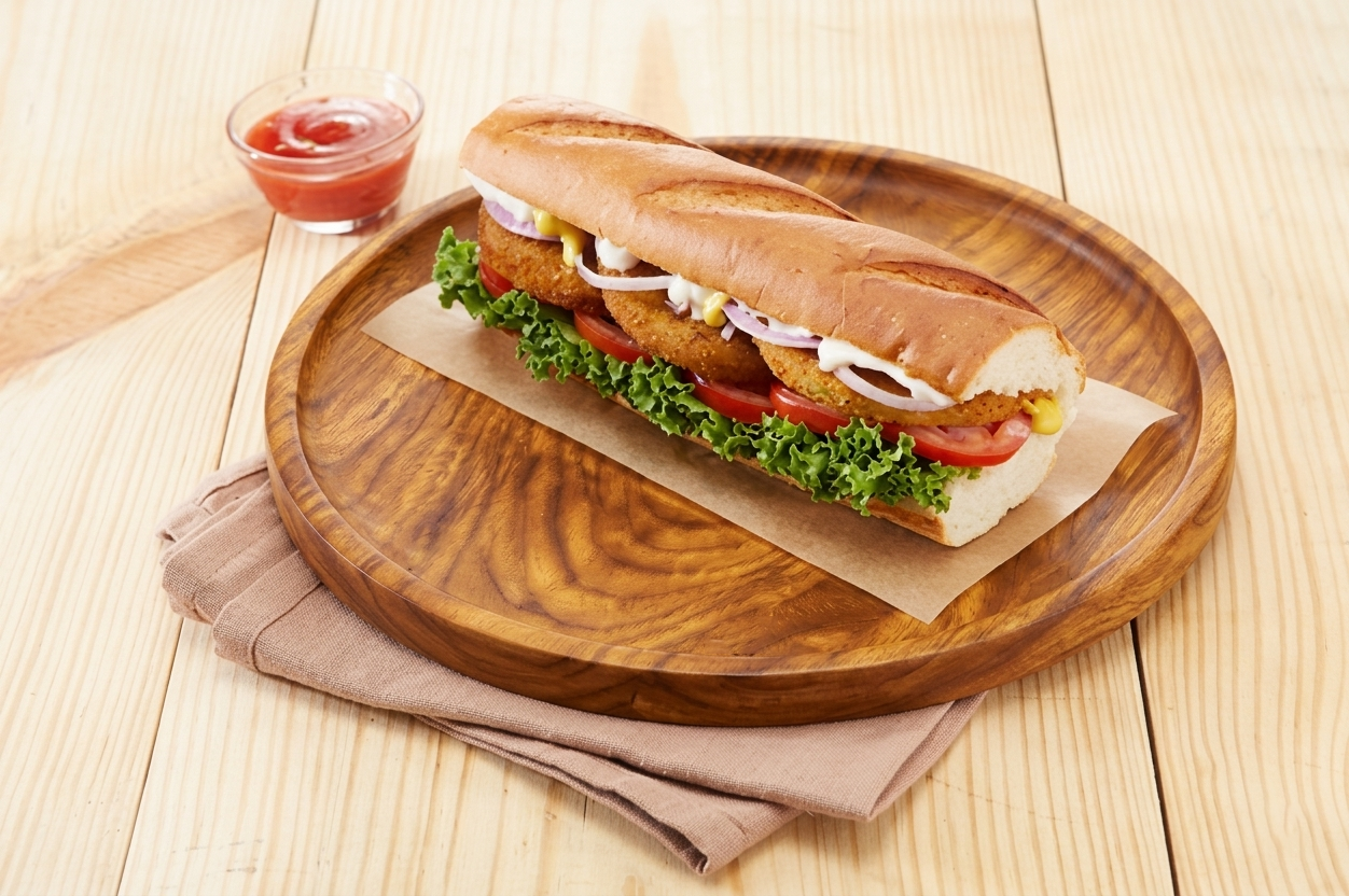 Round Teak Serving Platter | Luna