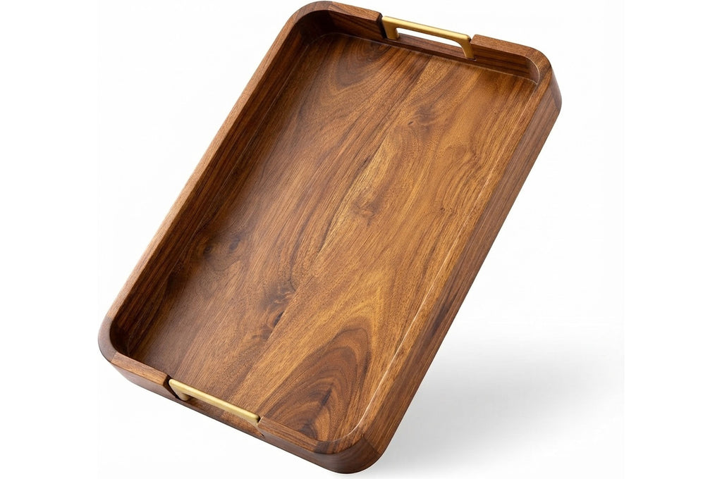 Ottoman Tray with Brass Handles | The Grand Ottoman Tray